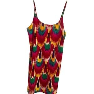 ALICE + OLIVIA Multicolor Dress Spaghetti Strap